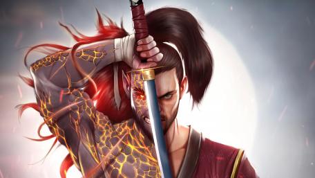 Samurai Warrior Power Unleashed wallpaper