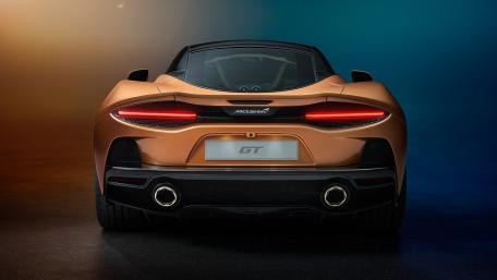 Sleek McLaren GT Elegance in Motion wallpaper