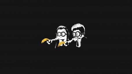 Pulp fiction parody wallpaper