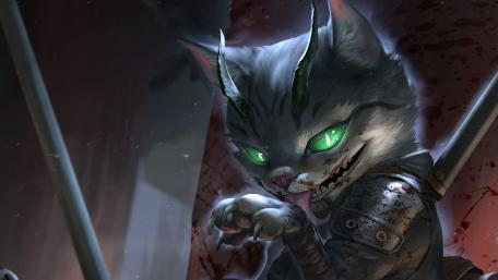 Devil cat wallpaper