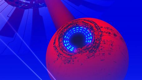 Futuristic Orbital Technology Art wallpaper