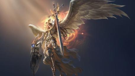 Guardian Angel of Light wallpaper