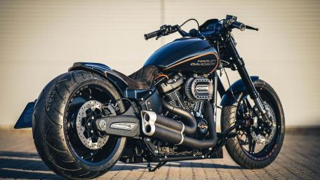 Sleek Power of Harley-Davidson FXDR 114 wallpaper