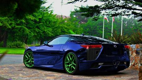 Sleek Lexus Showcasing Elegance and Power wallpaper