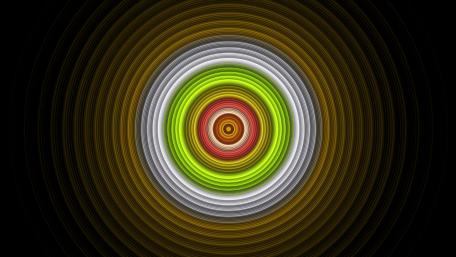 Vibrant Symmetry in Abstract Circles wallpaper