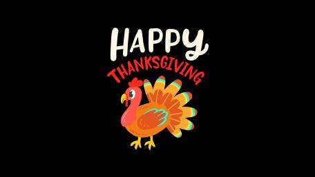 Happy Thanksgiving Turkey Delight wallpaper