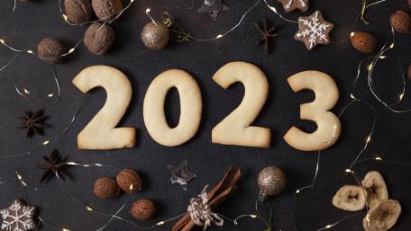 2023 New Year wallpaper