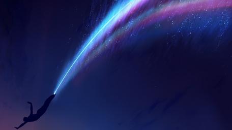 Falling man wallpaper