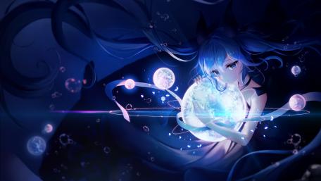 Celestial Melody of Magical Realms wallpaper