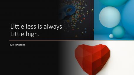 Little less is always Little high. wallpaper