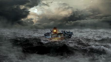 Lost in the Tempest wallpaper