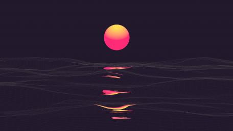 Neon Sunset wallpaper