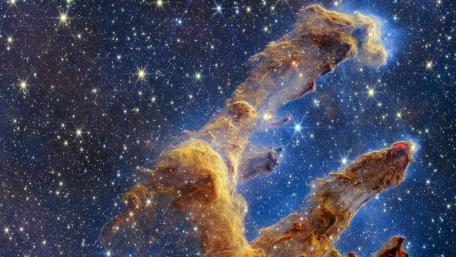 Pillars of Creation (JWST) wallpaper