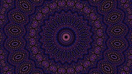 Vibrant Symmetry in Mandala Design wallpaper