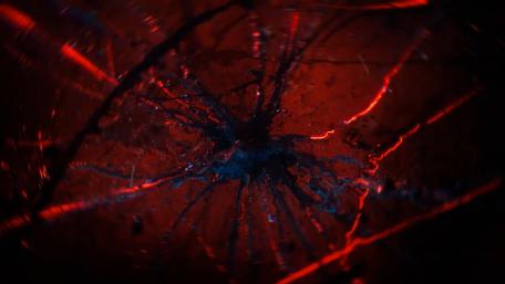 Vivid Red Energy Abstract Wallpaper wallpaper