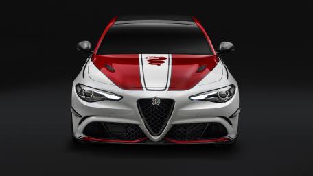 Bold Alfa Romeo Sports Car Design wallpaper