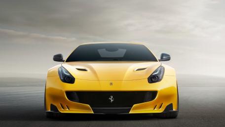 Ferrari F12tdf Striking Yellow Wallpaper wallpaper
