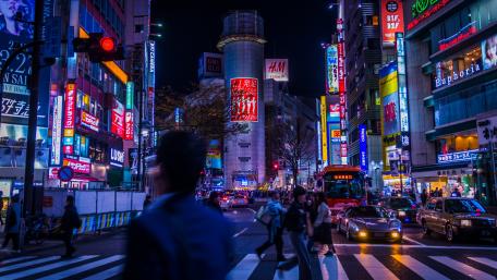 Neon Tokyo wallpaper