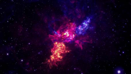 Celestial Symphony in Vivid Hues wallpaper