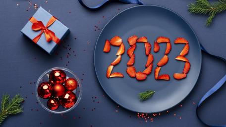 Festive New Year Celebration Wallpaper wallpaper