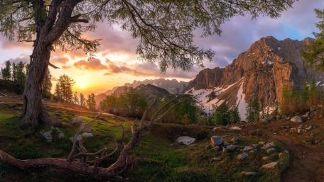 Sleme (Julian Alps) wallpaper