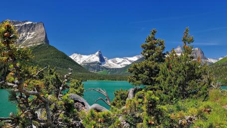 Saint Mary Lake, Montana wallpaper