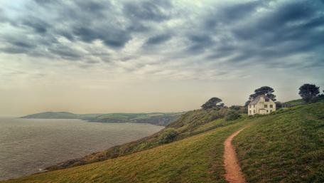 Seaside house (Cornwall) wallpaper