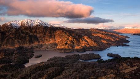 Loch Katrine, Loch Lomond and The Trossachs National Park wallpaper