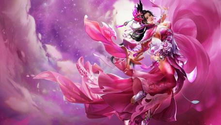 Pink princess wallpaper