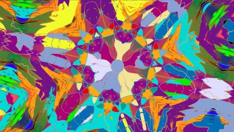 Kaleidoscope. informal. 2022. wallpaper