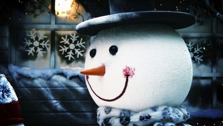 Snowman wallpaper