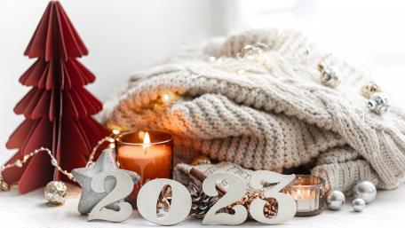 Cozy Celebration of New Beginnings this New Year 2023 wallpaper