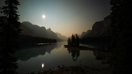 Nice forest in Canada wallpaper