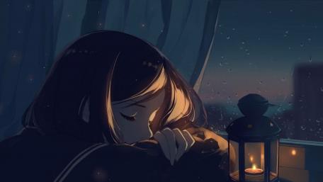 Midnight girl wallpaper