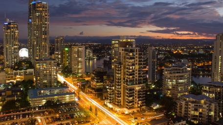Gold Coast at Night wallpaper