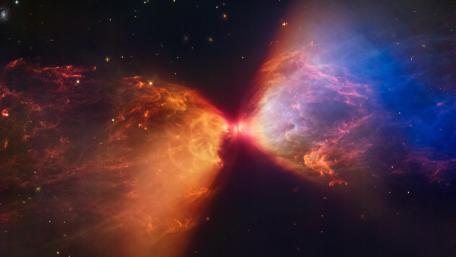 L1527 and Protostar (NIRCam Image) wallpaper