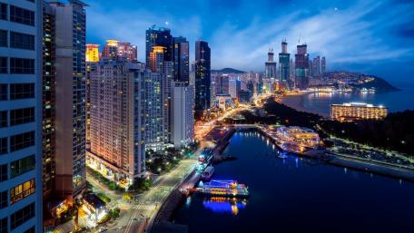 Haeundae Beach, Busan wallpaper