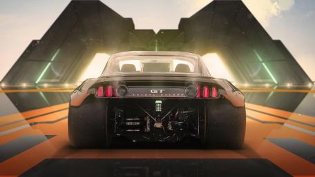Sleek Ford GT Dream Car Wallpaper wallpaper