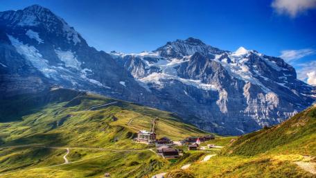 Kleine Scheidegg wallpaper