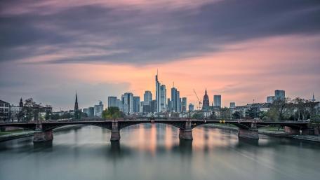 Ignatz Bubis Bridge, Frankfurt wallpaper