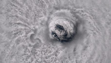 The Eyewall of Hurricane Jose wallpaper