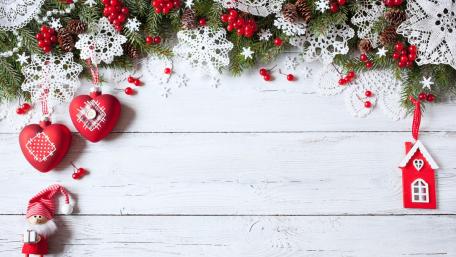 Festive Christmas Cheer for Your Space wallpaper