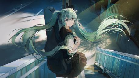 Serene Melody Under the Moonlight wallpaper