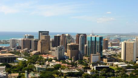 Downtown Honolulu wallpaper