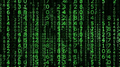 Digital Rain of the Matrix Code wallpaper