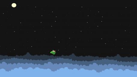 Pixel space wallpaper