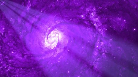 Puerple Space Galaxy wallpaper