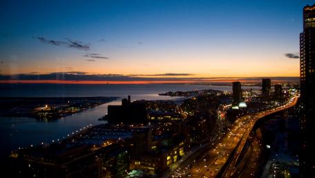 Gardiner Expressway at Night wallpaper
