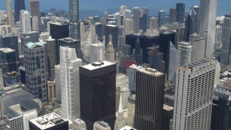 Skyscrapers in Chicago wallpaper