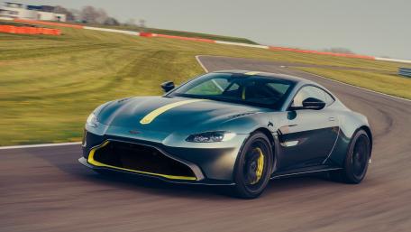 Sleek Aston Martin Vantage GTE in Action wallpaper